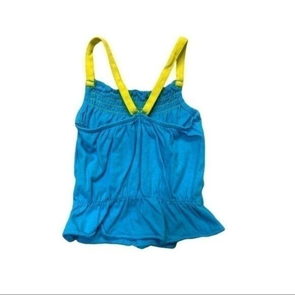 Healthtex Blue and Yellow Smocked Tank Top Size 9 Months - Picture 3 of 7